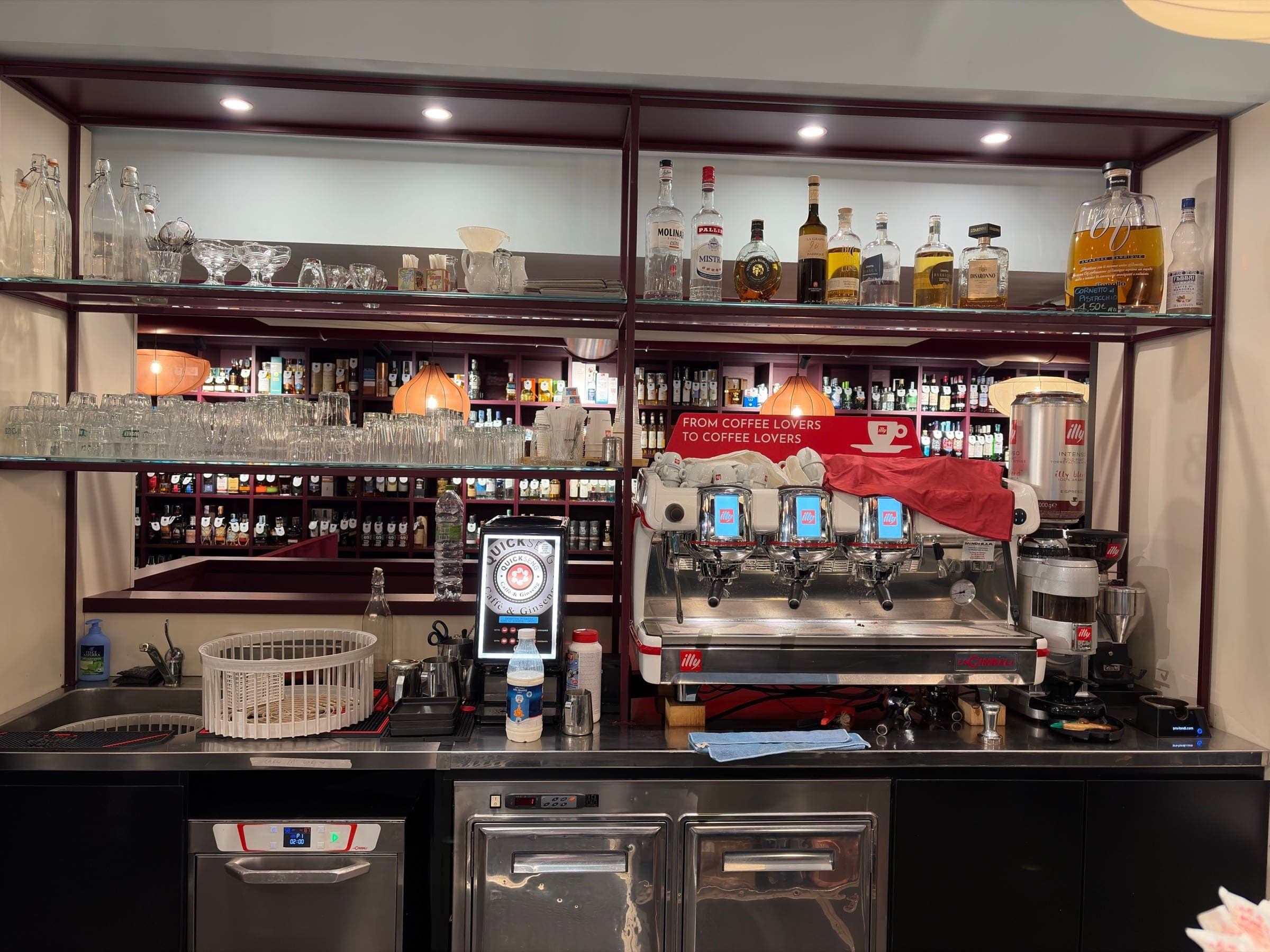 Caffetteria — Enoteca Armellini, Roma Piazza Bologna