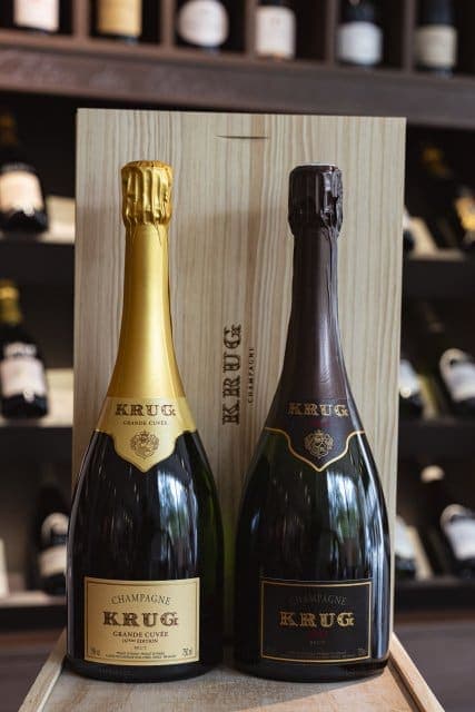 Bottiglia di Krug disponibile all'Enoteca Armellini